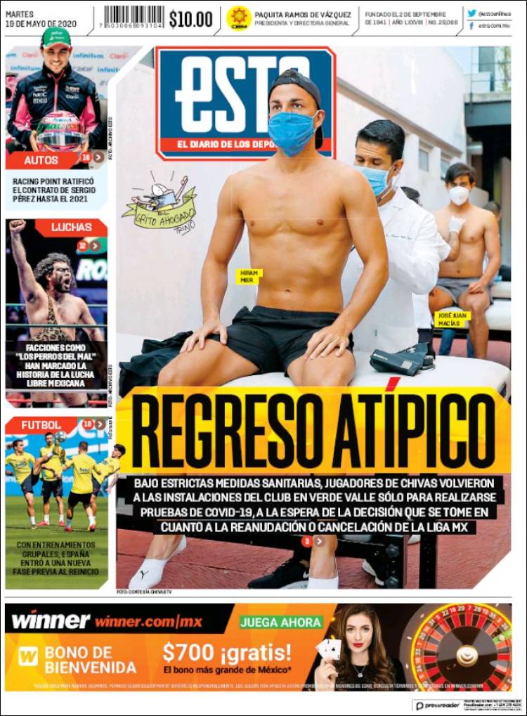 Periódico Esto, México