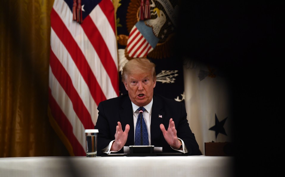 Donald Trump señaló fuertemente a China por la situación mundial del coronavirus. Foto: AFP