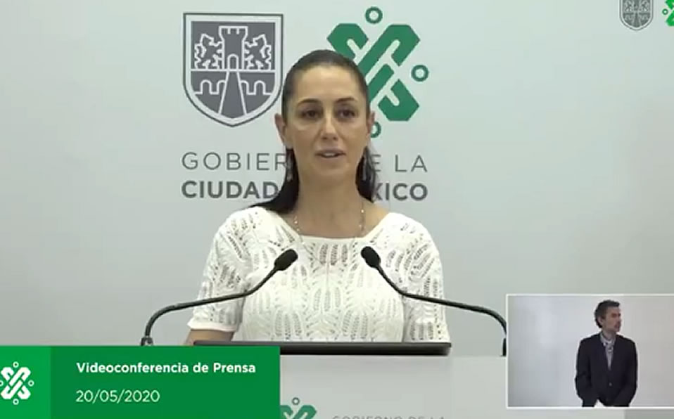 La jefa de gobierno dio a conocer el Plan Gradual hacia la Nueva Normalidad en la Ciudad de México.