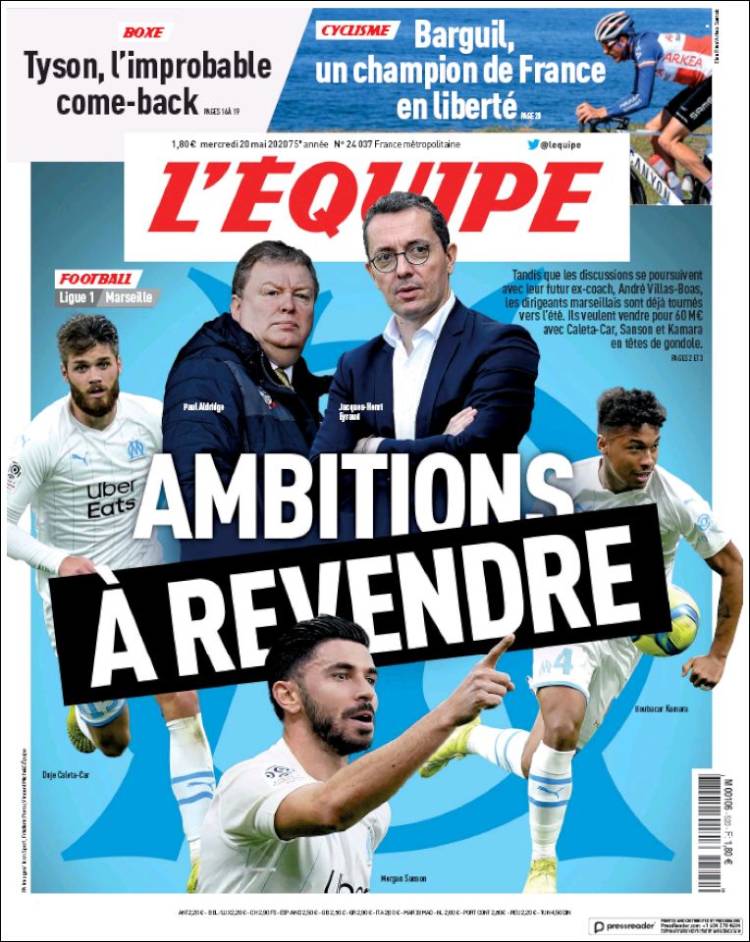 L'Equipe. (Francia)