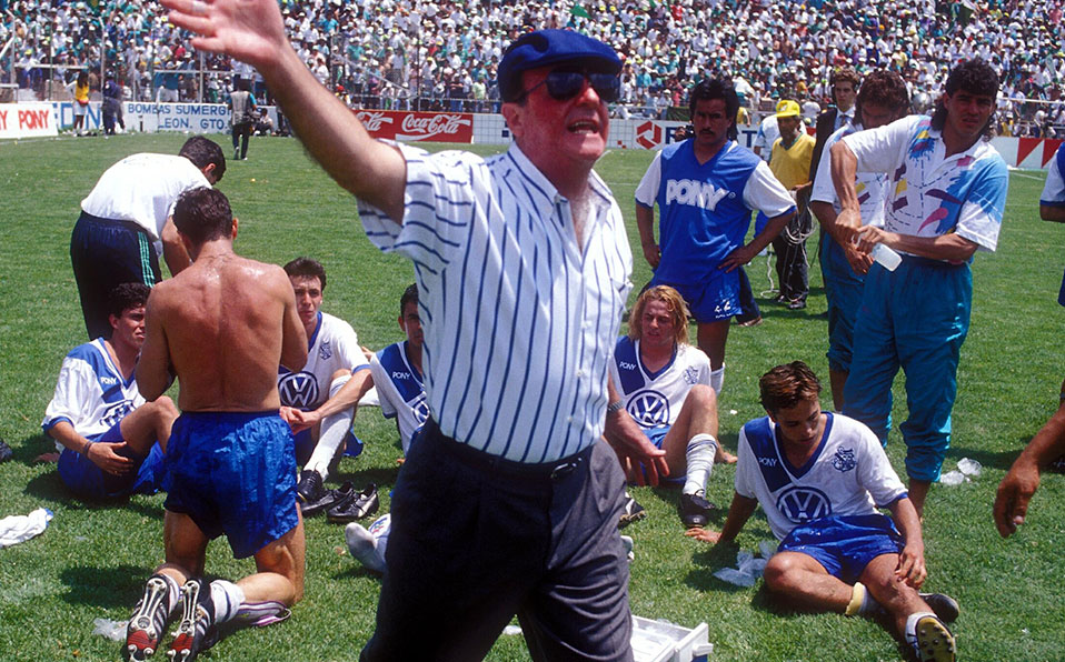 Manolo Lapuente, el técnico que llenó de gloria al Puebla (foto: Mexsport)