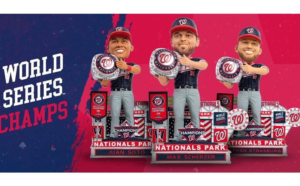 Los Nationals recibirán sus anillos de campeón en ceremonia virtual