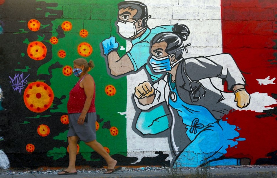 La Secretaría de Salud actualizó las cifras de números y contagios de covid-19. (Foto: AFP)