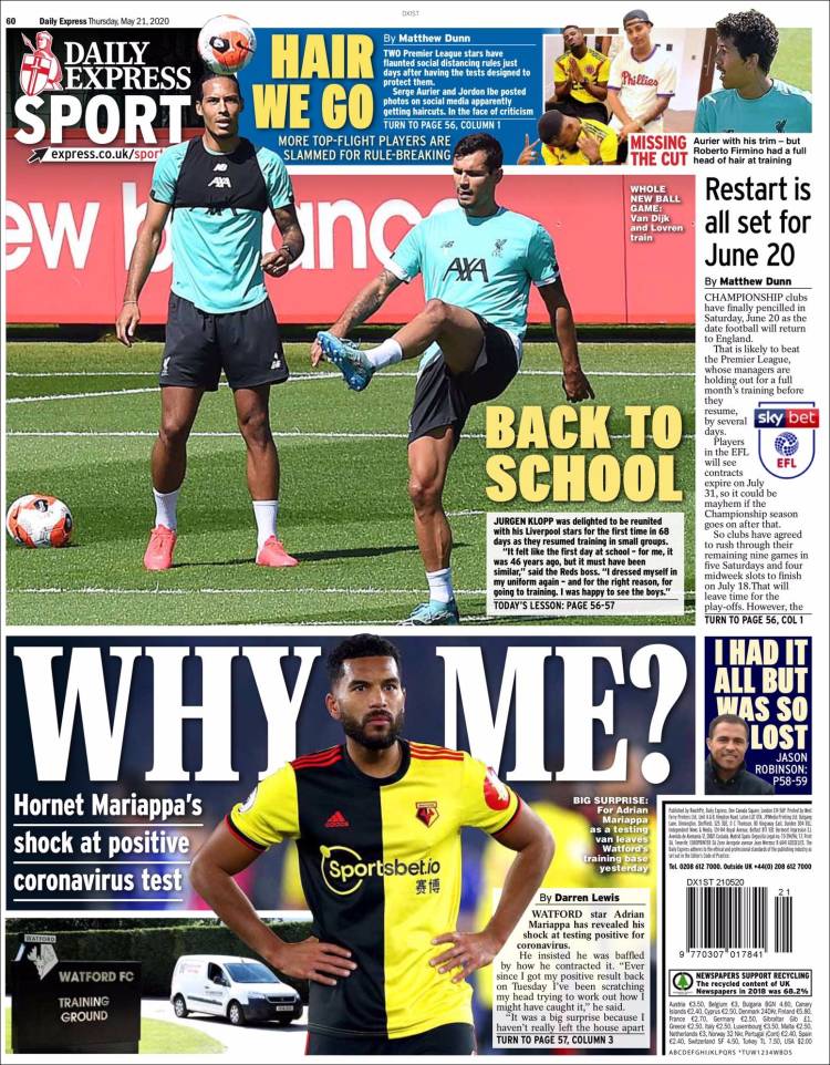 Express Sport. (Inglaterra)