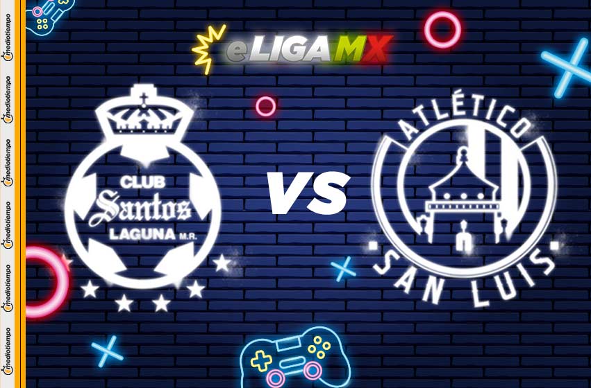 Santos vs San Luis en vivo eLiga MX, Jornada 13 Mediotiempo