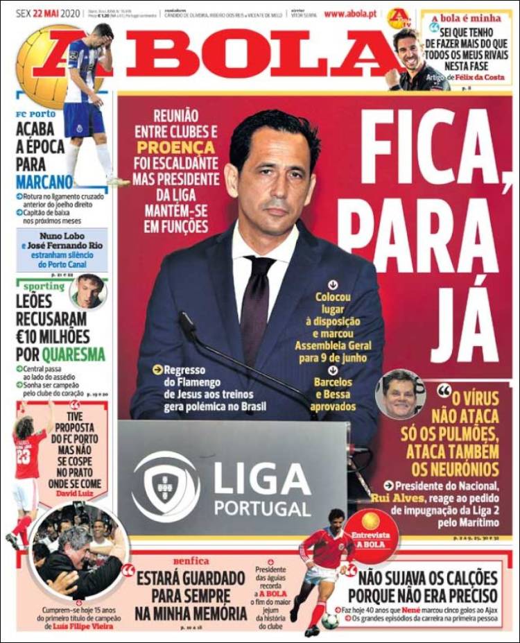 Diario A Bola, Portugal