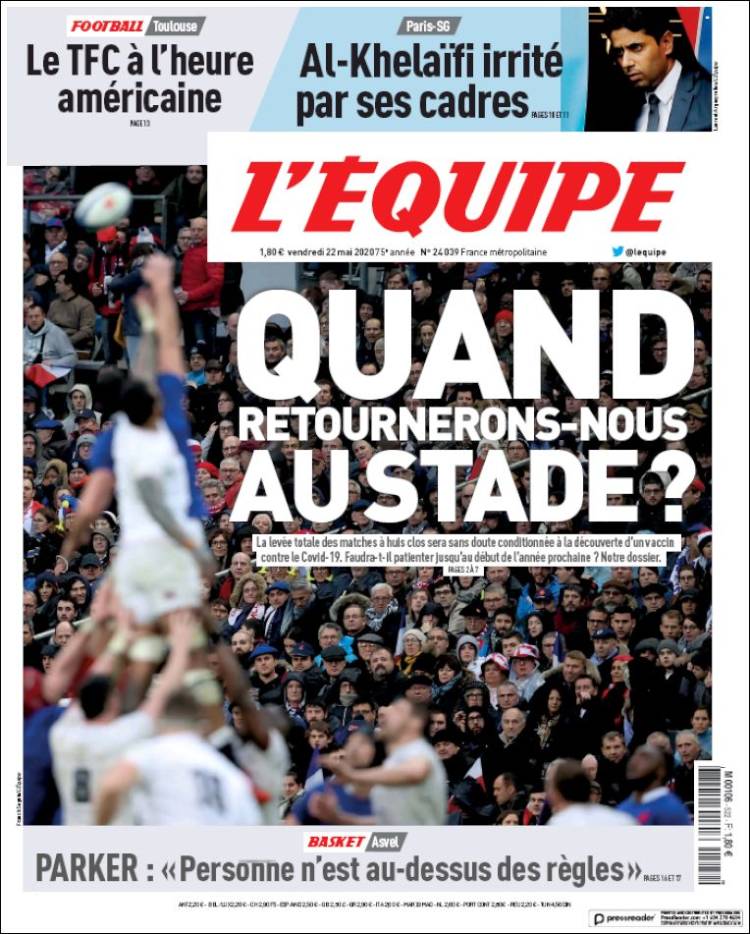 Diario L’Equipe, Francia