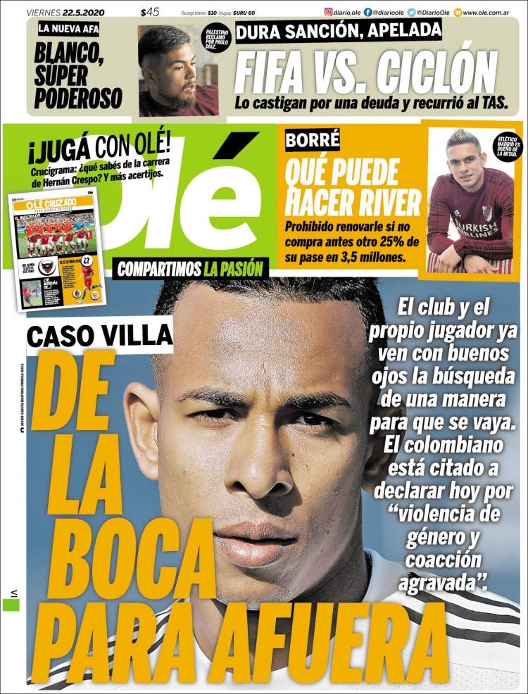 Diario Olé, Argentina