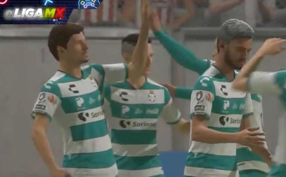 La celebración del único tanto. (FIFA)