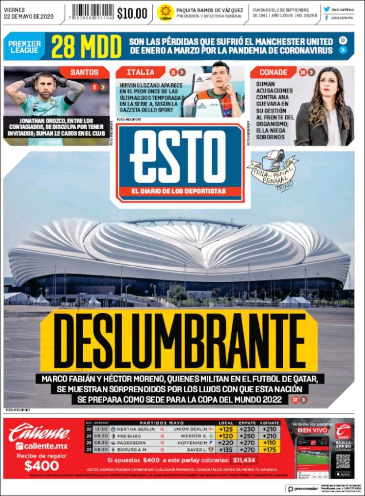 Periódico Esto, México