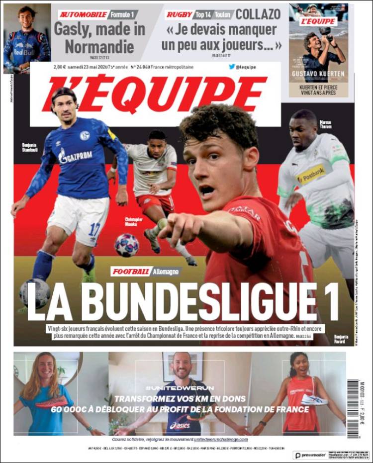 L'Equipe. (Francia)