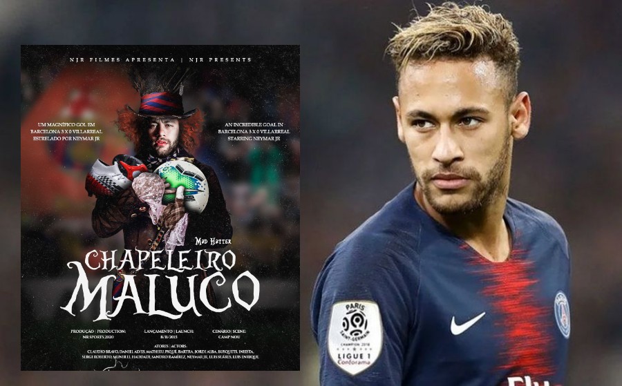 Neymar publicó en redes sociales una imagen en la que recuerda su gol ante el Villarreal.