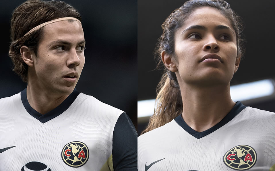 América: Primeras imágenes y fotos del nuevo uniforme blanco Nike