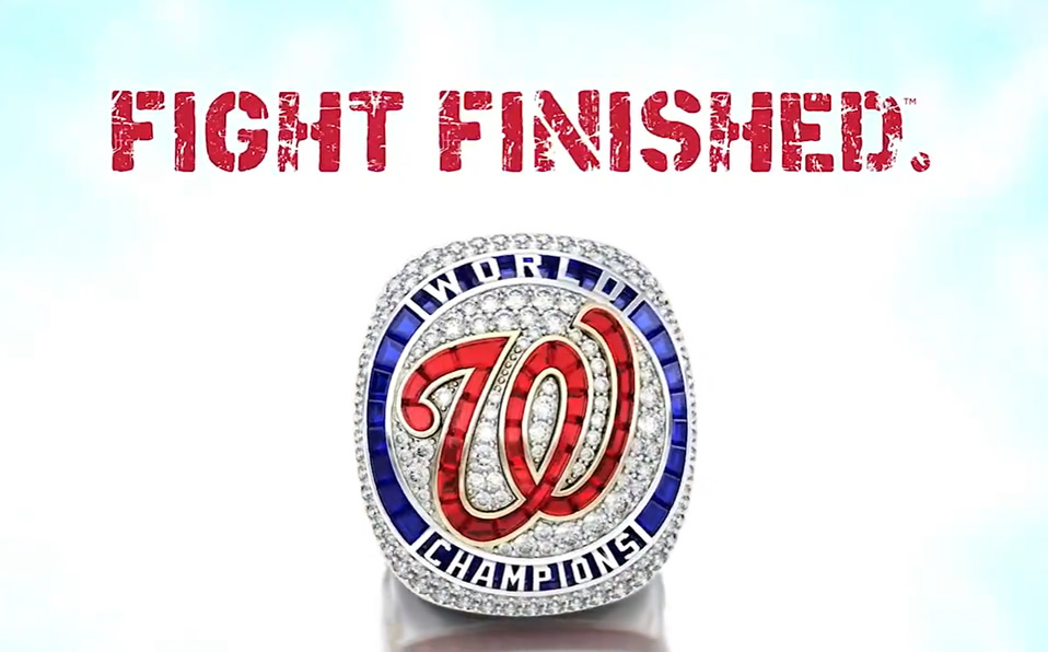 Los anillos siempre son la "cereza del pastel" en un campeonato. (Foto: @Nationals)