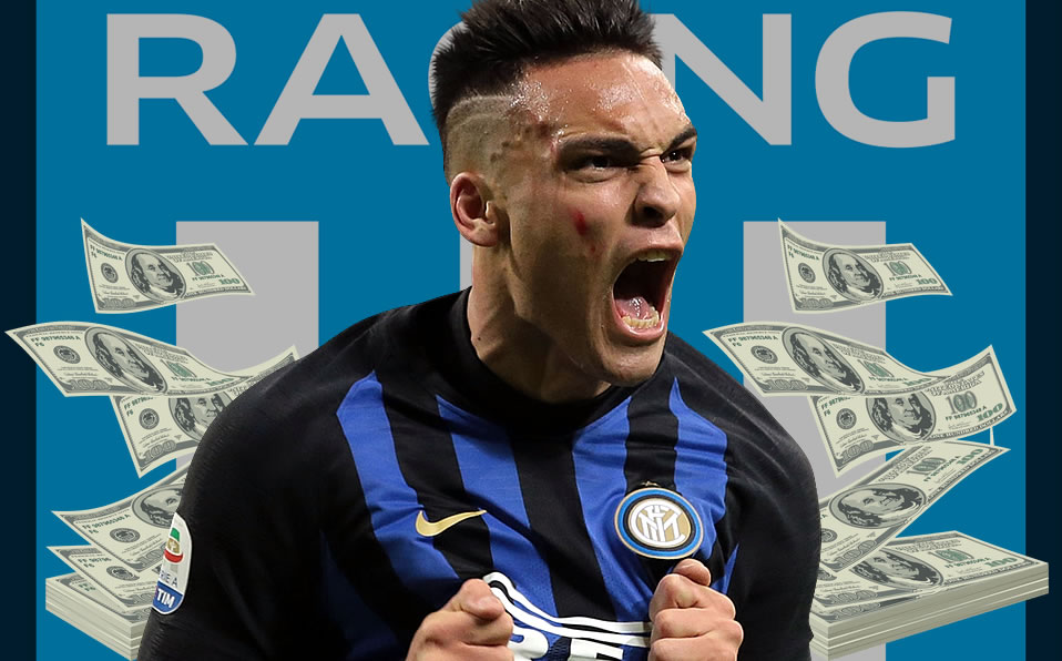 Lautaro surgió de Racing y fue vendido al Inter en el verano del 2018. (Footy Renders)
