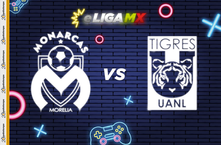 Morelia vs Tigres 15; eLiga MX Jornada 14; goles y resultado Mediotiempo