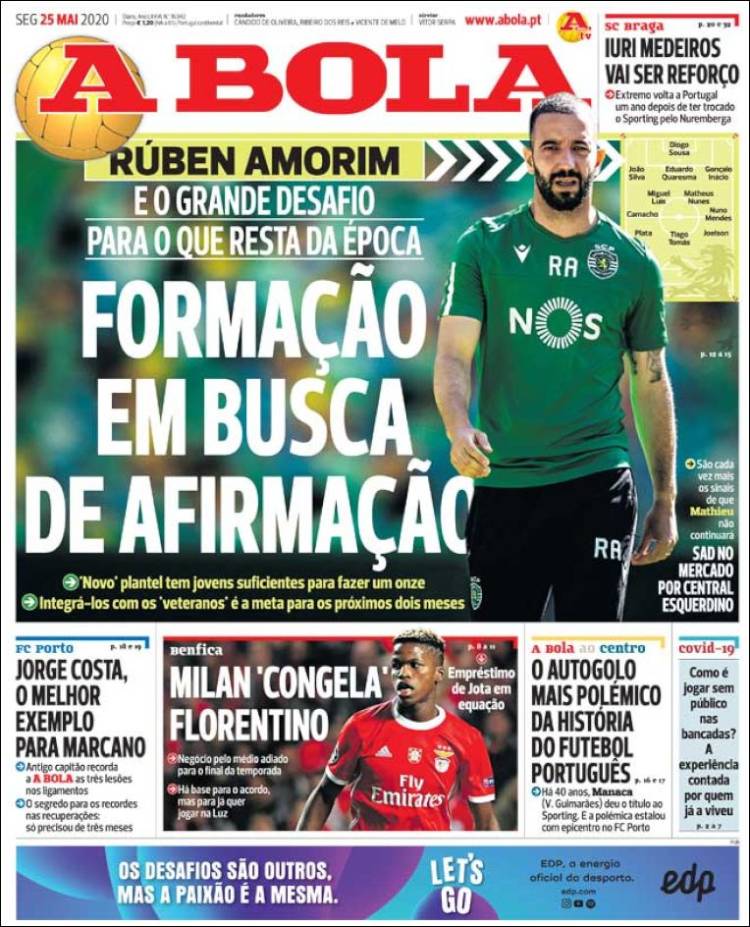 Diario A Bola, Portugal