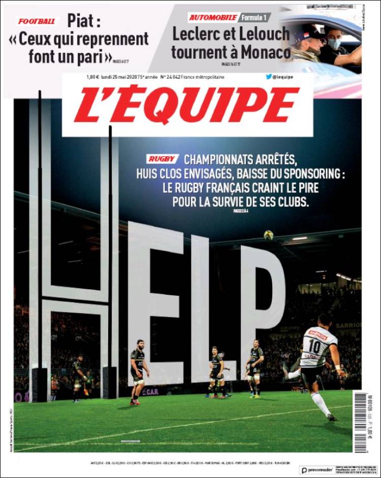 Diario L’Equipe, Francia