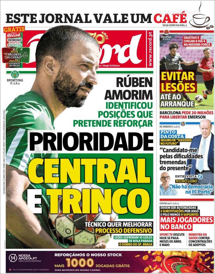 Diario Record, Portugal