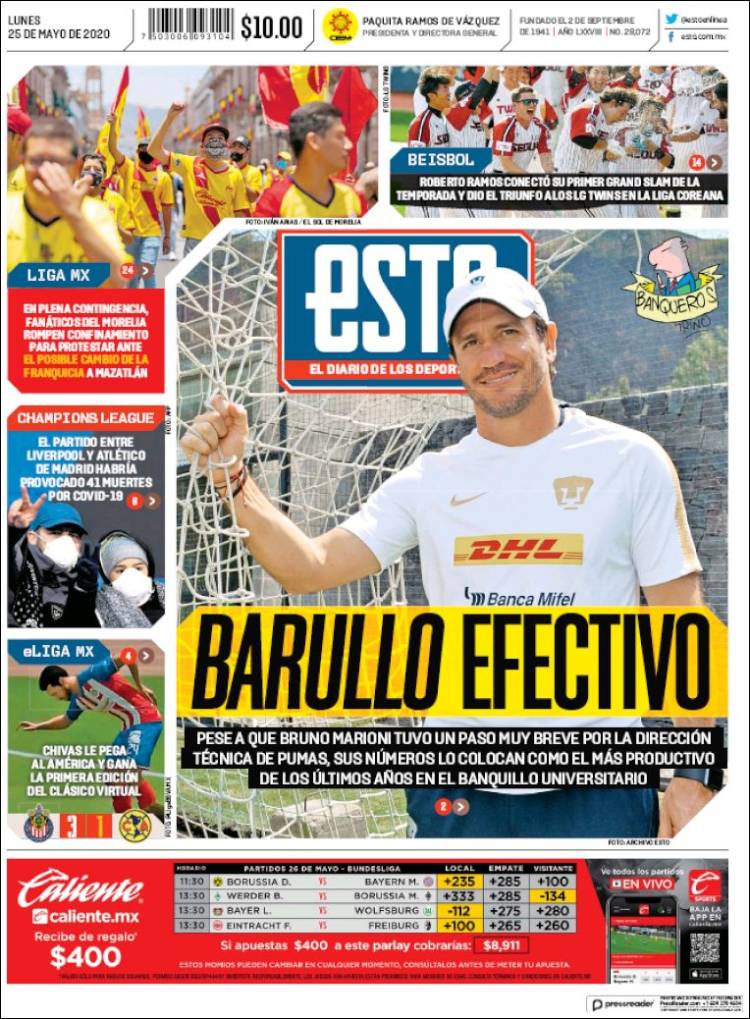Periódico Esto, México