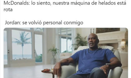 ¿No hay helado? Sentirán la furia de Michael.