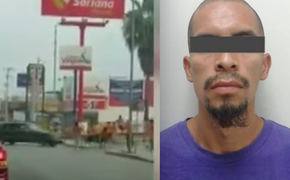 El aficionado de Rayados intentó atropellar a aficionados de Tigres y fue detenido 1 año 8 meses después. (Foto: Especial)