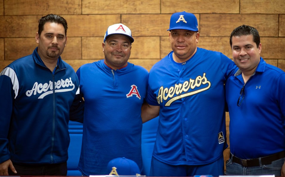 Colón firmó con los Acereros de la LMB para 2020. (Foto: @AcererosOficial)