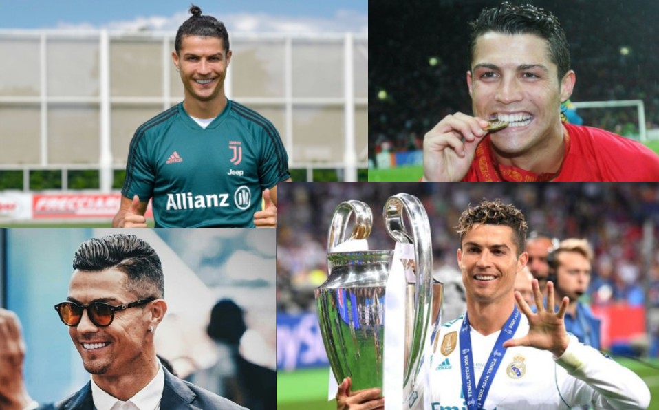 Conoce los 'looks' de Cristiano Ronaldo a lo largo de su carrera.