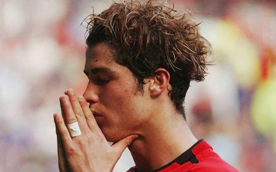 Cristiano también ha deslumbrado con su cabello largo y suelto