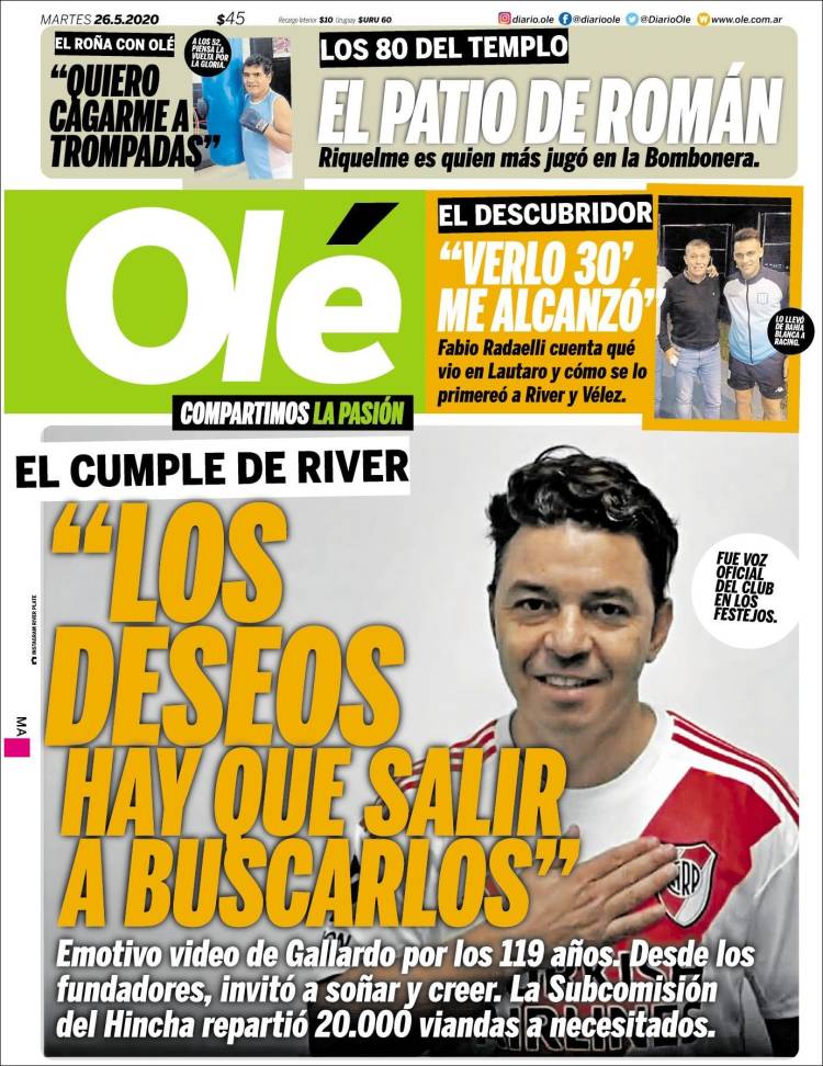 Diario Olé, Argentina