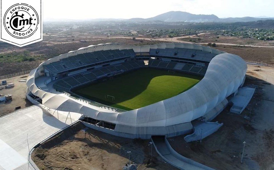 El nuevo estadio de Mazatlán tuvo un costo de 652 millones de pesos. Foto: @abizaidTVP