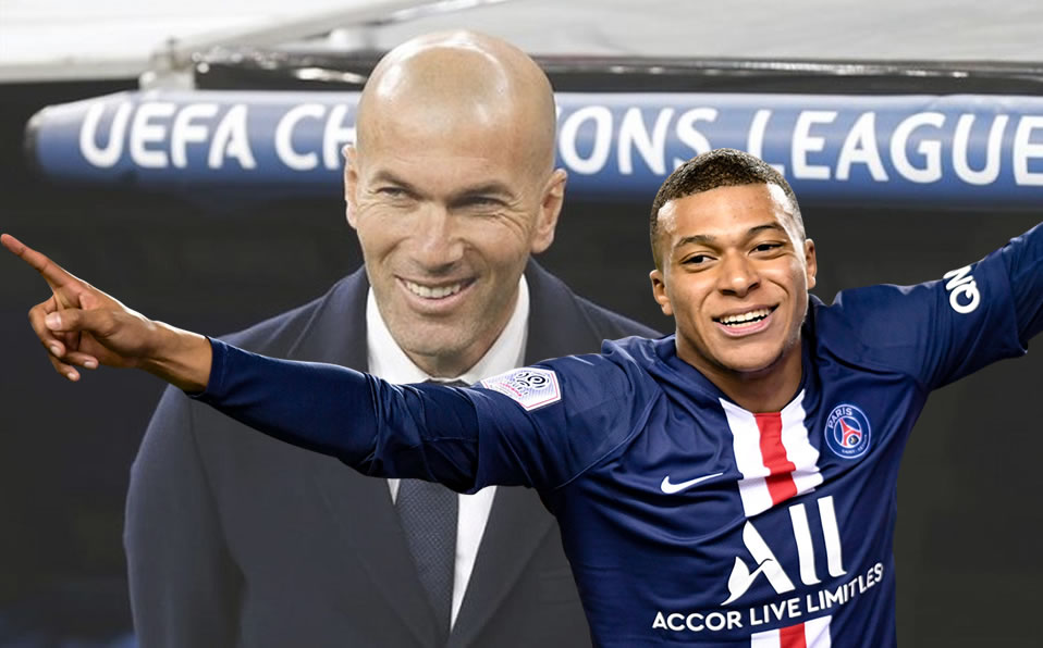 Kylian Mbappé eligió a Zidane como "el futbolista que más lo marcó". (EFE | Footy Renders)