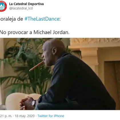 ¿Quedó bien aprendida la lección con Jordan?