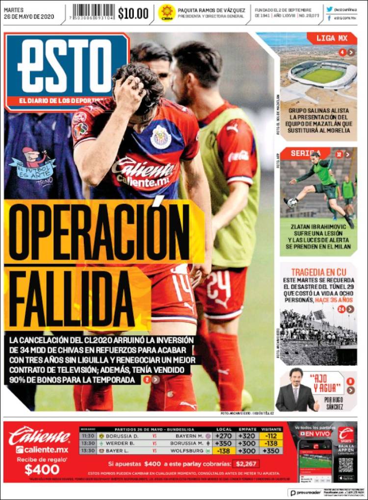 Periódico Esto, México