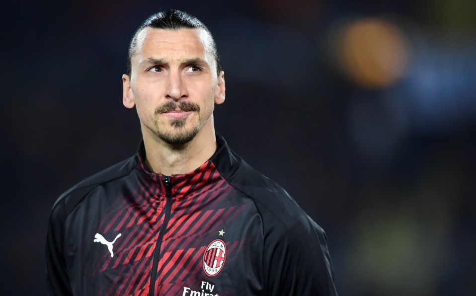 Zlatan Ibrahimovic y el AC Milan respiran aliviados tras confirmar lesión muscular de Ibra. Foto: AFP
