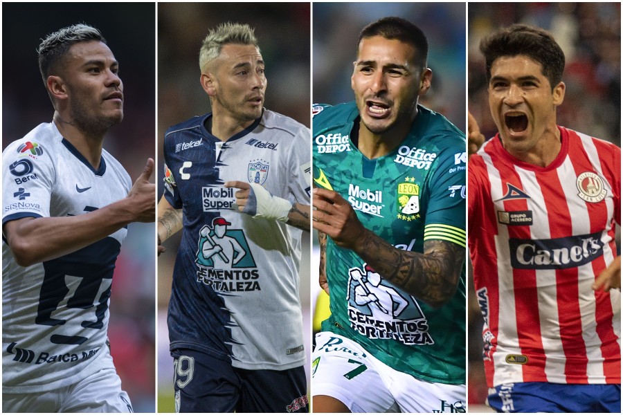 Algunos elementos fueron determinantes con sus clubes en el Clausura 2020. FOTOS: Mexsport.