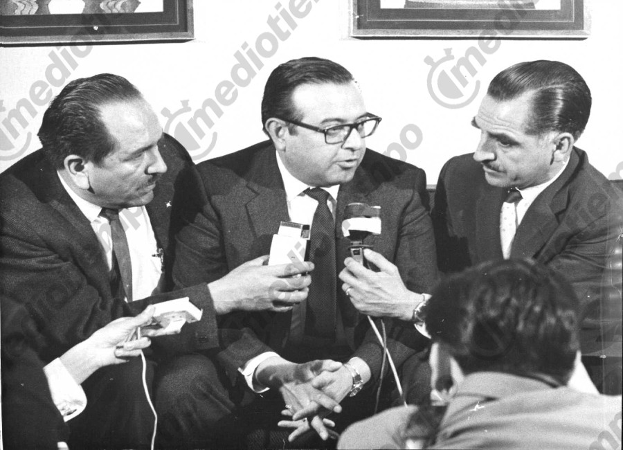 Los medios de comunicación lo buscaban constantemente. (Fototeca Milenio)