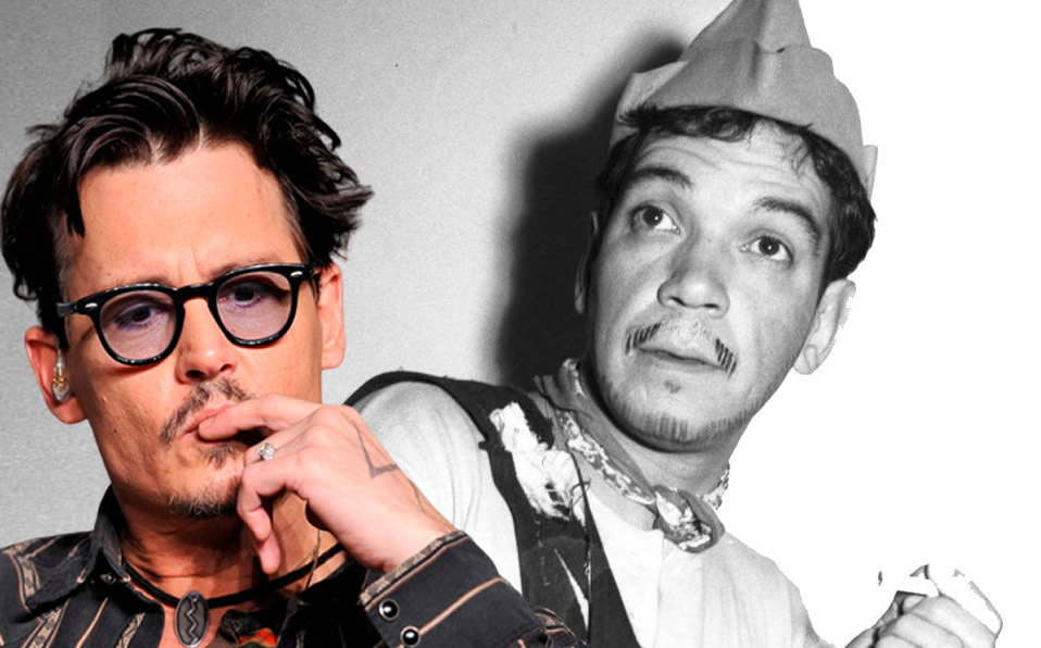 Johnny Depp quiere protagonizar la película biográfica de Cantinflas