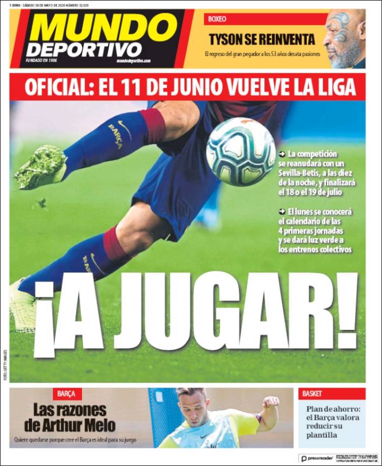 Diario Mundo Deportivo, España