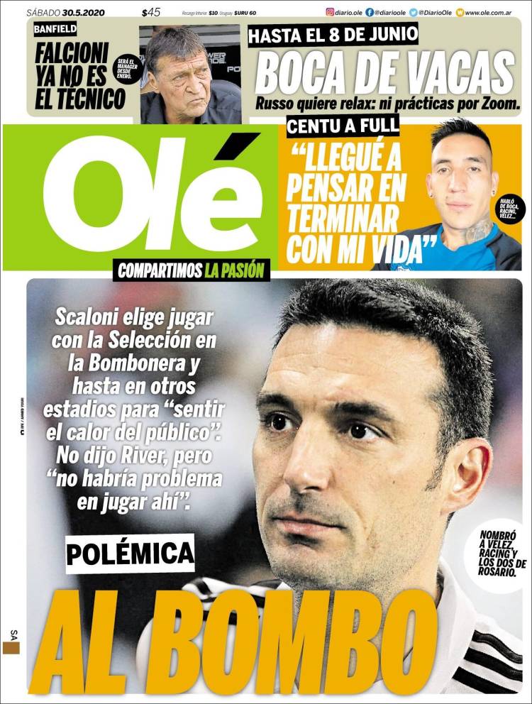 Diario Olé, Argentina