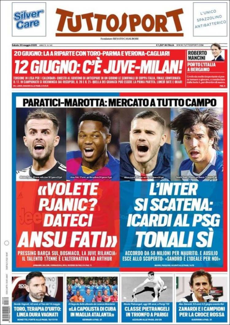 Diario TuttoSport, Italia