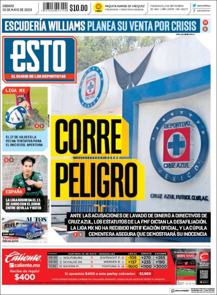 Periódico Esto, México