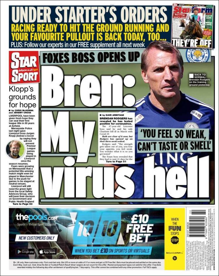 Periódico Star Sport, Reino Unido