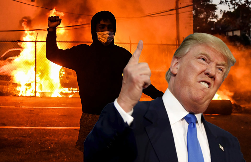 Donald Trump designa a grupos fascistas como 'terroristas' (FOTO: AFP)