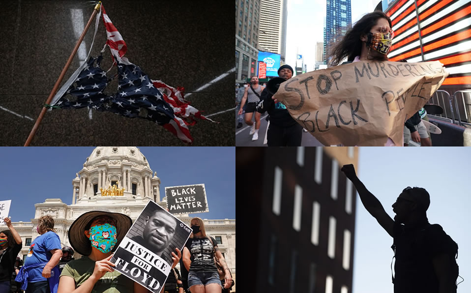 George Floyd. FOTOS de protestas por su muerte