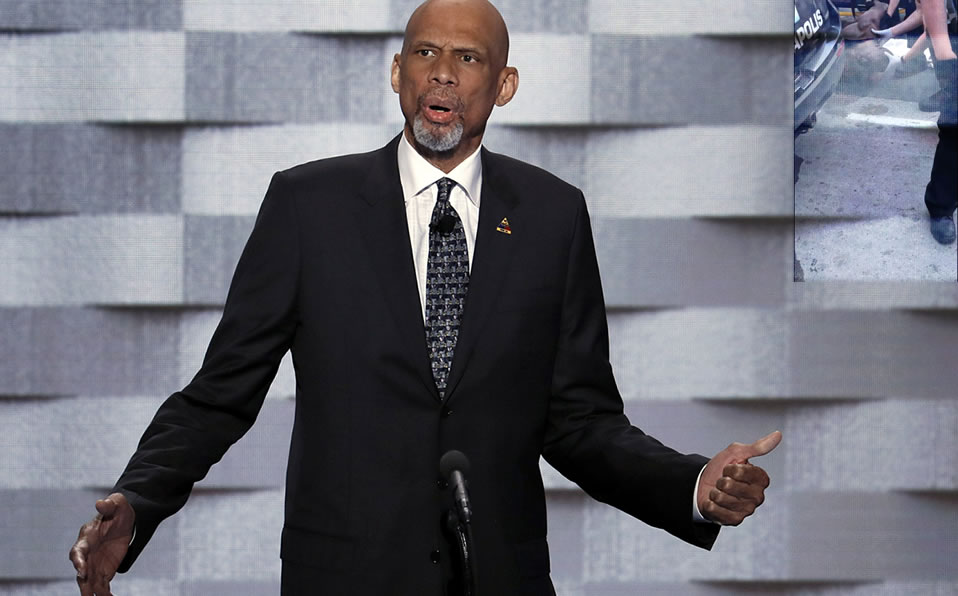Kareem Abdul-Jabbar dio fuertes declaraciones sobre el racismo en EE.UU. (AP / AFP)