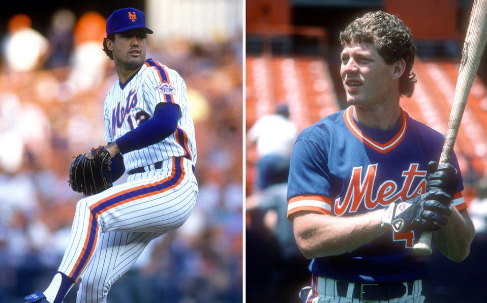 Ambos fueron compañeros de 1985 a 1989 cuando Dykstra fue intercambiado. (Foto: @Mets_fanly)