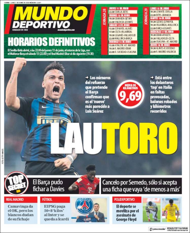 Diario Mundo Deportivo, España