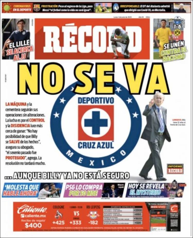 Diario Récord, México