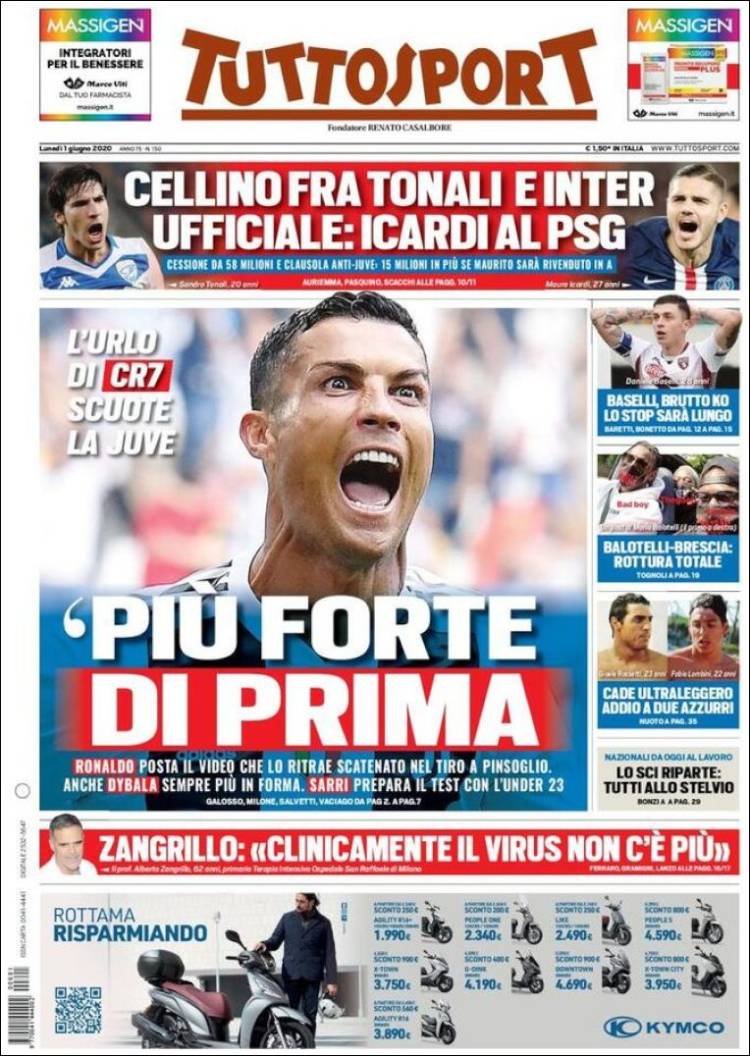 Diario TuttoSport, Italia